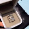 Alianças de Namoro Finas 3mm em Prata 950 | Modelo Eveline 02 | Reto Semi Anatômico