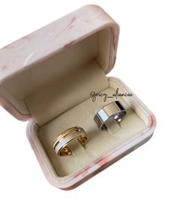Alianças De Namoro 8mm Fosco MOD 017