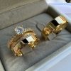 Alianças de Casamento 8mm | Modelo Chanfrado | Semi Anatômico | Moeda Antiga Banhada a Ouro 18K | Anel Cravejado Incluso