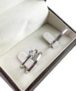 Alianças De Namoro Finas 2mm Aço Cirúrgico