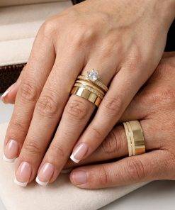 Alianças de Casamento 9mm | Modelo Brilho Supremo | Moedas Antigas
