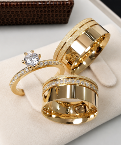 Alianças de Casamento 9mm | Modelo Brilho Supremo | Moedas Antigas